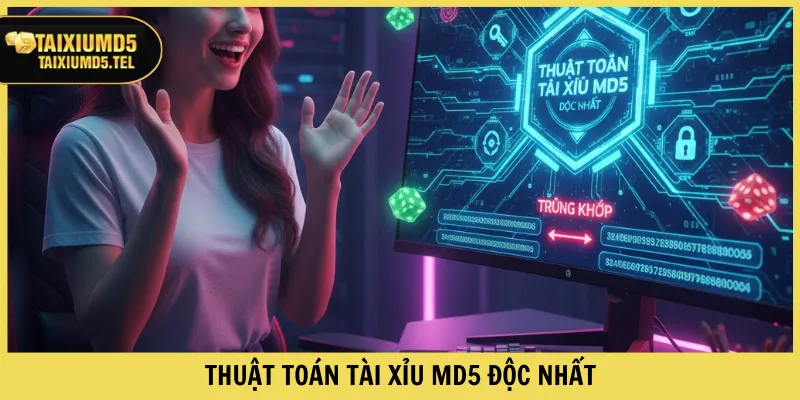 Thuật toán Tài Xỉu MD5 độc nhất